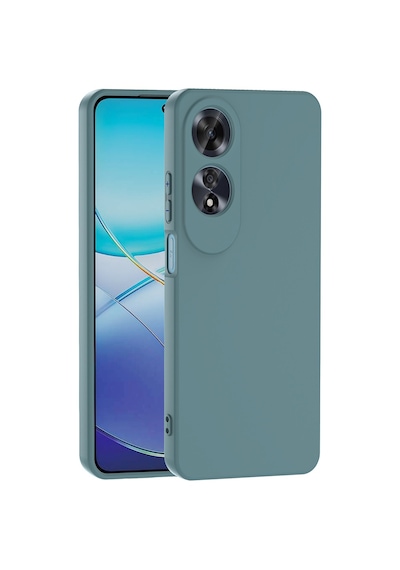 Zore Oppo A60 Uyumlu Ogaa Mara Lansman Kapak-koyu Yeşil