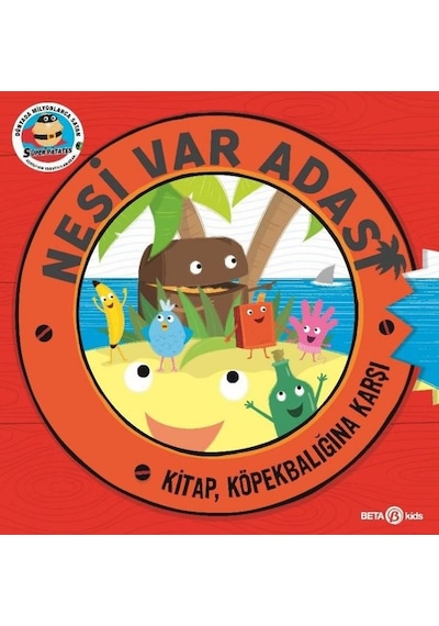 Nesi Var Adası - Kitap Köpekbalığına Karşı - Paul Linnet - Beta Kids