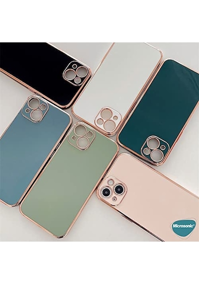 Için Kılıf Olive Plated Pembe 12 İle Uyumlu Kılıf - Pembe