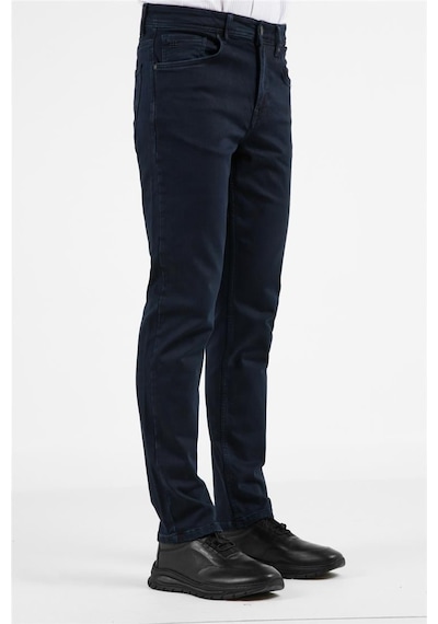 İmza Lacivert Gabardin 5 Cep Düz Paça Casual Slim Fit Pamuklu Denim Pantolon 1023255165 Lacivert İmza Lacivert Gabardin 5 Cep Düz Paça Casual Slim Fit Pamuklu Denim Pantolon 1023255165 Lacivert