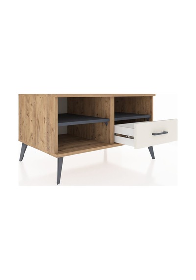 Kronos Şifonyer 2 Raflı Tek Çekmeceli 88x59x48 Çam-antrasit/aytaşı Antrasit/aytaşı Kronos Şifonyer 2 Raflı Tek Çekmeceli 88x59x48 Çam-antrasit/aytaşı Antrasit/aytaşı