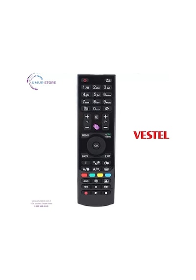 Vestel İle Uyumlu 32fb5000 Uydu Alıcılı Full Hd Led Tv Kumanda