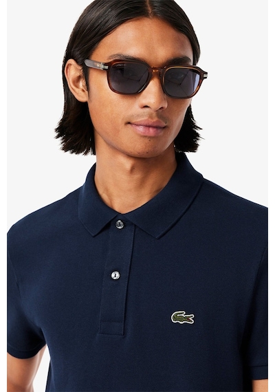 Lacoste Light Men's Slim Fit Polo T-shirt Erkek Polo Yaka Tişört Lacivert