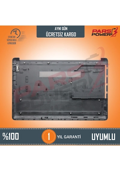 HP Uyumlu 250 G7 1B7G7Es 6Uj92Es Notebook Alt Kasa - Laptop Altkasa Siyah