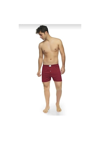 Yıldız 43 Erkek Havlu Bel Boxer 6 Adet Bordo