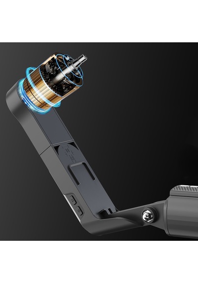 Lenyes Lph124 Dolgu Işıklı Teleskopik Tripod Ve Mini Selfie Çubuğu Siyah