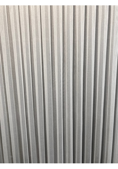 Perdefony Simli Çelik Düz Tül Perde Parlak Gramajlı Tül Ekru
