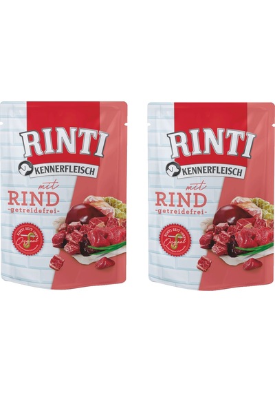 Rinti Pouch Dana Etli Köpek Yaş Mama 2 x 400 G