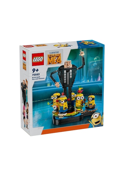 Lego Minions 75582 Brick-built Gru And Minions