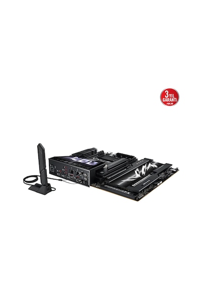 Asus Rog Crosshaır X870e Hero, 4xddr5, 5xm.2, Hdmı, Dp, Type-c, Pcıe 5.0, 2xwi-fi 7, Bluetooth V5.4, Am5 Soket Gamıng Anakart