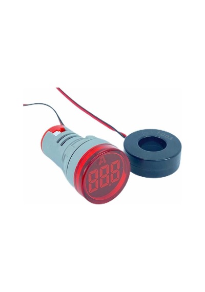 Swion AD22-22A 0-100A AC Kırmızı Dijit. Ampermetre