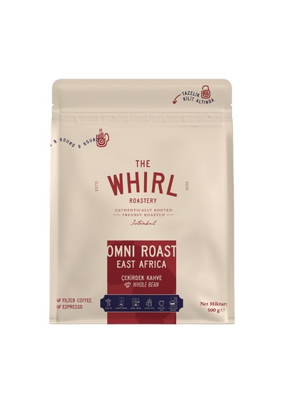 The Whirl East Africa Omni Roast Çekirdek Kahve 500 G - 3 Adet Tarı
