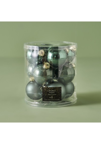 Bella Maison Christmas Yılbaşı Süsü 12'li Yeşil 6 CM