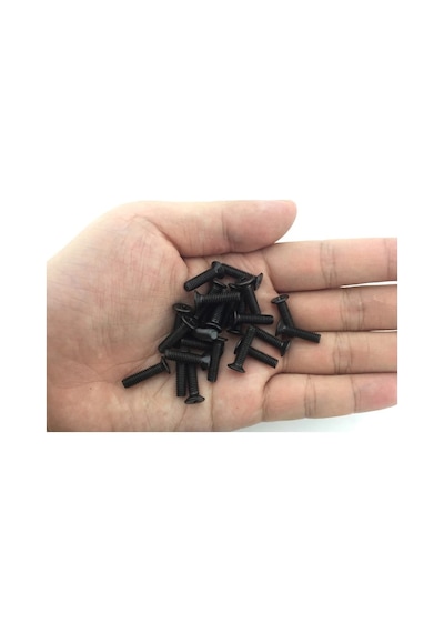 60 Adet 10 12 14 16 MM Laptop Vidası Kilitli Poşetli