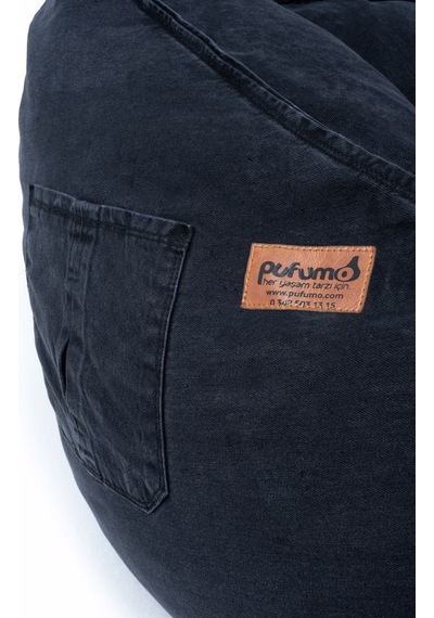 Armutland Üçgen Jeans Kot Armut Koltuk ( Orta Boy )