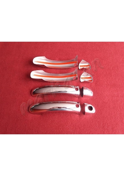 Db Chrome Vw Touareg Sensörlü Kapı Kolu Nikelajı 2008-2010 4 Kapı