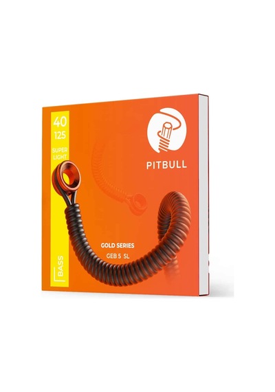 Pitbull Strings Gold Series Geb-5 Sl Super Light Takım Tel 5 Telli Bas Gitar Teli 040-125