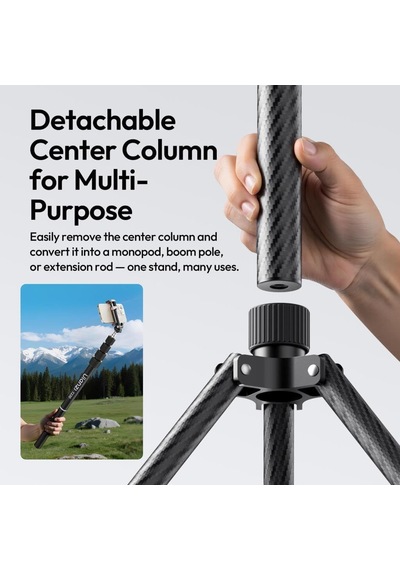 Tr T230 Reversible Leg Işık Ayağı Tripod - T145