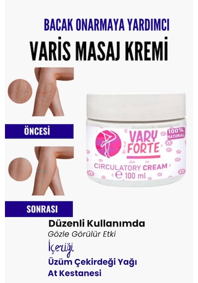 Varyforte Masaj Kremi 100 Ml