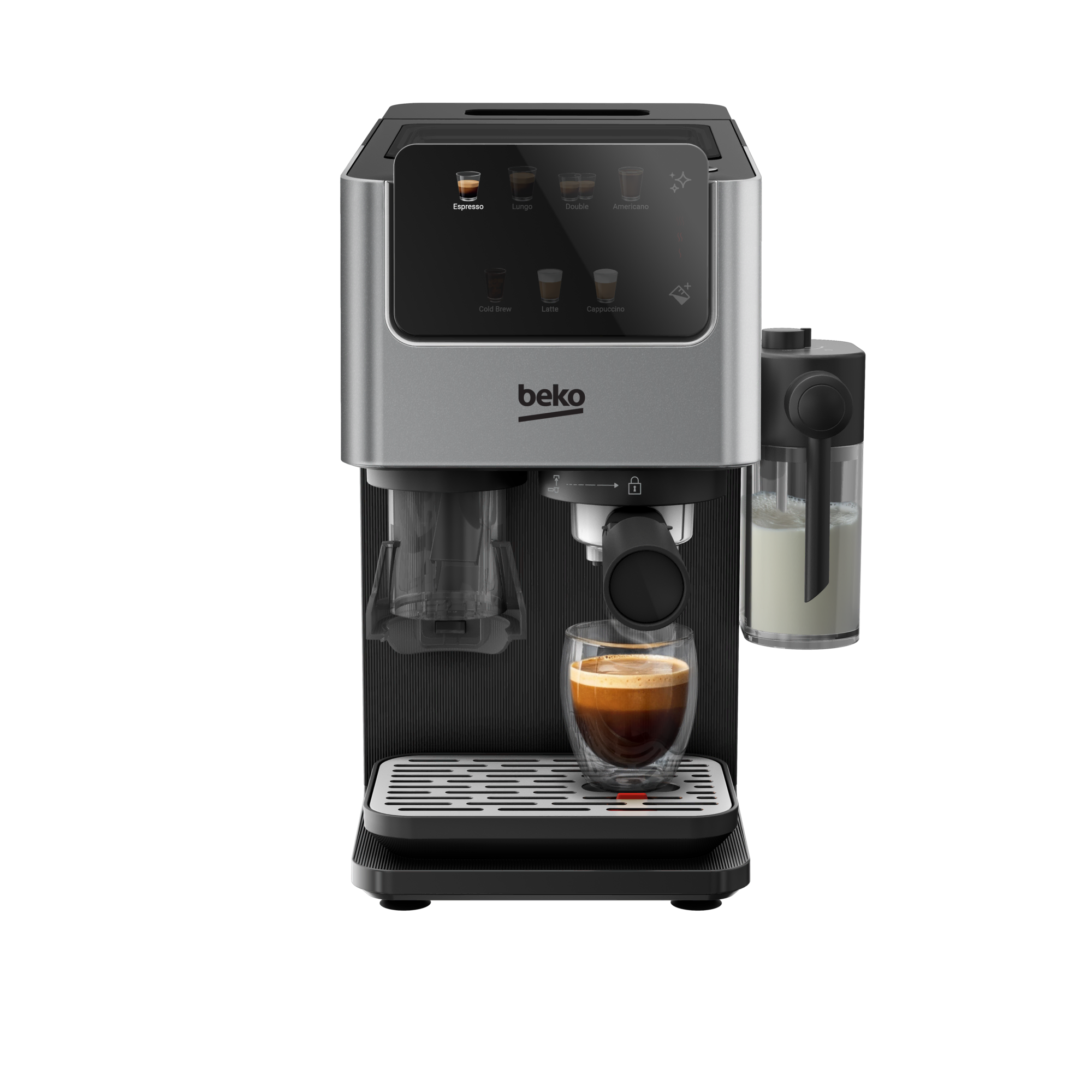 Beko CED 7524 X Caffe Experto Öğütücülü Yarı Otomatik Espresso Makinesi