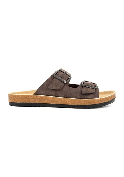 Muya Allen 31330-004 Anatomik Taban Erkek Terlik Kahve 40-45 Kahverengi
