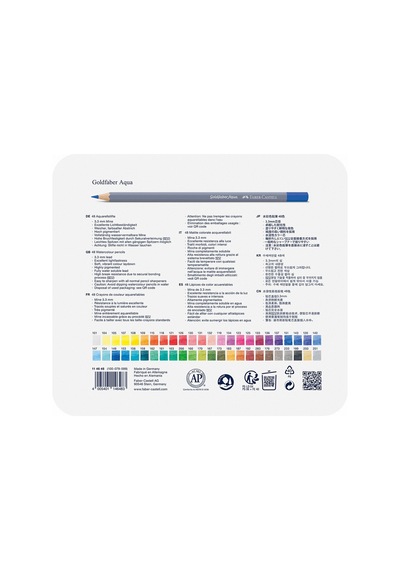 Faber-castell Faber Castell Goldfaber Aquarell Kuru Boya 48'li Karışık