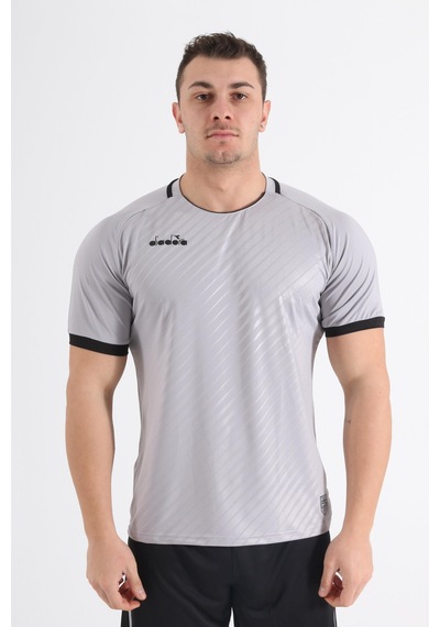 Diadora Elite Antrenman T-Shirt Gri