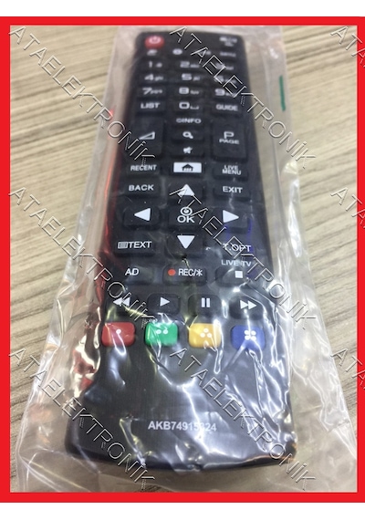 LG Uyumlu Kisa Model Beyaz Home Akb 74915324 Led Tv Televizyon Kumandası