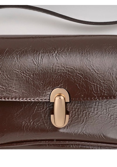 Öznora Kahverengi Vintage Model El Ve Omuz Çantası