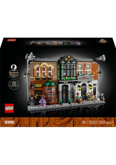 Icons Sherlock Holmes 10351 Yetişkinler Için Koleksiyonluk Model Yapım Seti