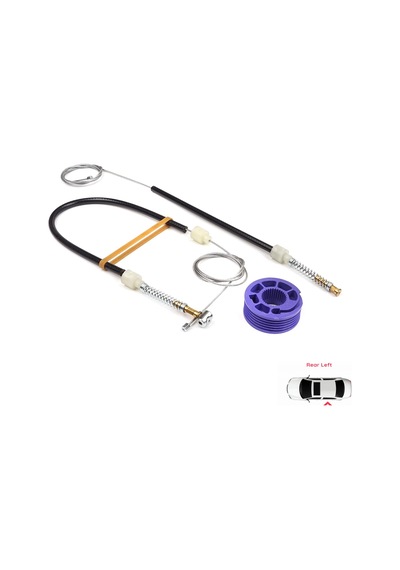 Arka Sol Cam Kriko Set Vw Phaeton 3d Mk1 2002-2016 Kısa Şase İçin Standart