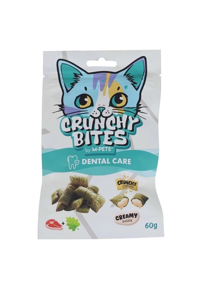 M-pets Crunchy Bıtes Dental Care Fonksiyonel Kedi Ödülü 60gr