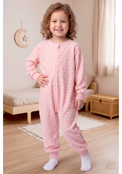 Babymod 1.5 Tog Kız Erkek Çocuk Pamuklu Uyku Tulumu Pembe