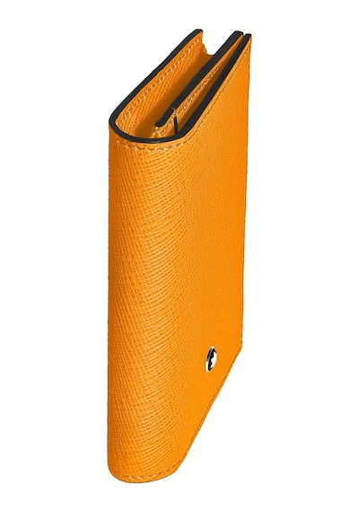 Mont Blanc Montblanc Sartorial Deri 4 Bölmeli Kartlık 221344 Turuncu