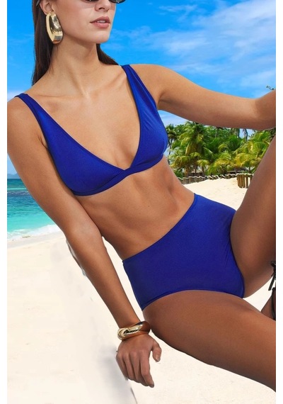 Ersefa Tasarım Bikini Takımı Ergonomik Kesim Klora Dayanıklı Özel Su Spo Saks