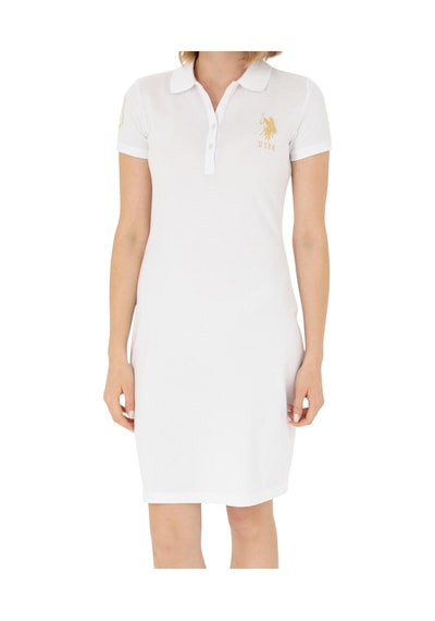 U.S. Polo Assn. Kadın Regular Fit Elbise 1567905 Beyaz U.S. Polo Assn. Kadın Regular Fit Elbise 1567905 Beyaz