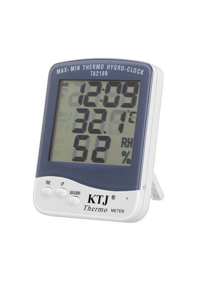 Powermaster Pm-6233 Dijital Termometre Oda Tipi Ekranlı Sıcaklık Saatli Nem Ölçer