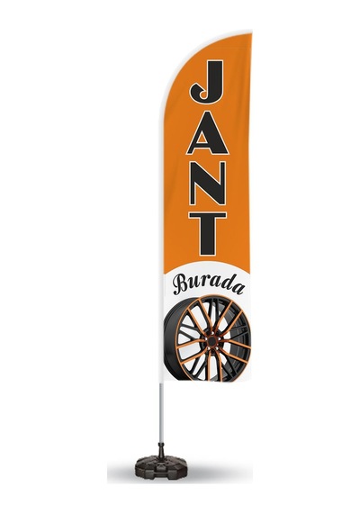 Jant Yönlendirme ve Tanıtım Yelken Bayragı