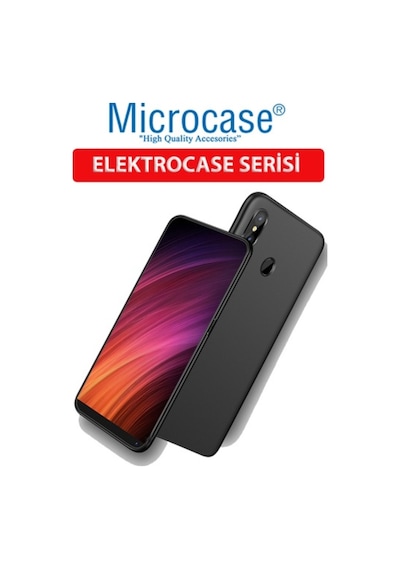 Microcase Mi Mix 2S Elektrocase Serisi Silikon Tpu Kilif + Cam 274540262 - Seçenek / Cam Koruma-Cam Istemiyorum