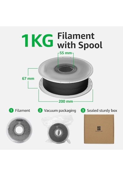 Bambu Lab Pla Basic Bej Filament 1.75mm 1 Kg - Makaralı