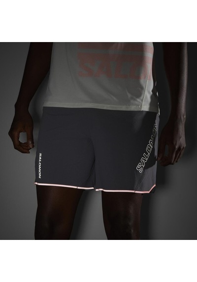 Salomon Sense Aero 7 Shorts M 55116 Çok Renkli