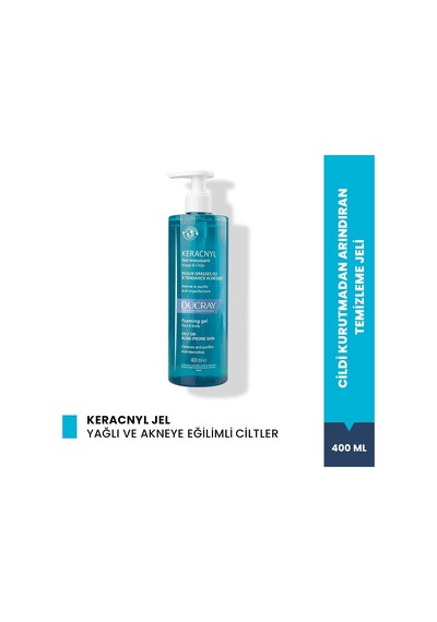 Tr Keracnyl Gel Moussant 400 Ml Yüz Temizleme Jeli