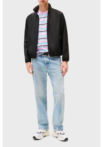 Tommy Hilfiger Tjm Perforated Logo Wındbreaker-8718 Black