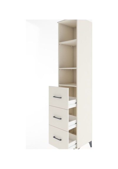 Hyperion Dolap 3 Raflı 3 Çekmeceli 44x44x221 Aytaşı-aytaşı Aytaşı Hyperion Dolap 3 Raflı 3 Çekmeceli 44x44x221 Aytaşı-aytaşı Aytaşı
