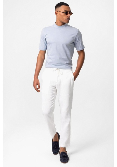 Antioch Slim Fit Basic T-shirt Bebe Mavisi