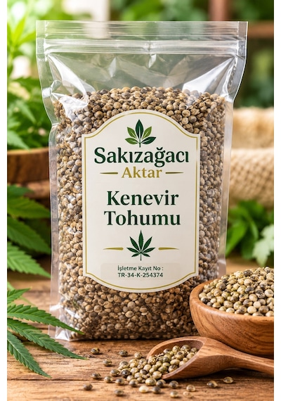 Sakızağacıaktar Kenevir Tohumu 1 Kg