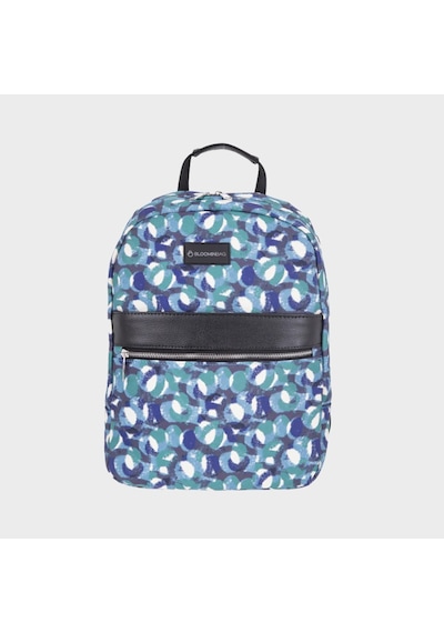 Bloominbag Eternal Circles 13-14 İnç Macbook / Laptop Sırt Çantası Mavi - Beyaz