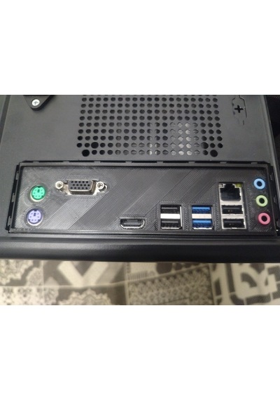 Gigabyte H410m H V3 Uyumlu Anakart Arka Aynası