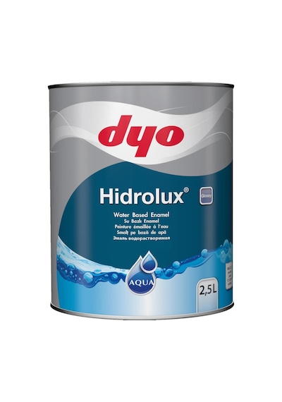 Hidrolux Su Bazlı Parlak Ahşap Ve Metal Boya 0001 Beyaz Diğer