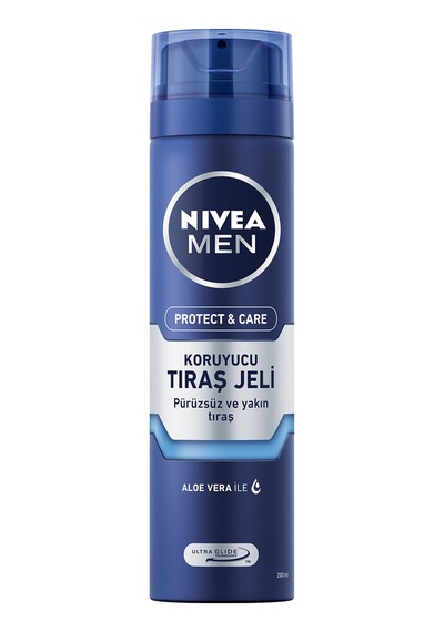 Nıvea Men Erkek Protect & Care Koruyucu Tıraş Jeli 200 Ml 4 Adet
